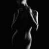 Nude Woman Silhouette Dark Beautiful 600nw 1759155575